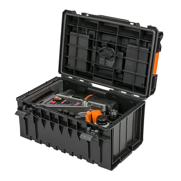 850060-P-230  HMT VersaDrive V60T Magnet Drill Pro Kit with STAKIT 350 Carry Case, 230 Volt